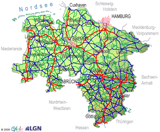 Straßenplanung und Straßenbau in Niedersachsen | Nds. Landesbehörde für