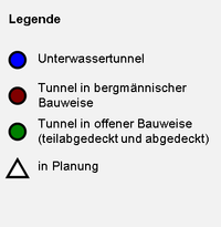 Legende Tunnel