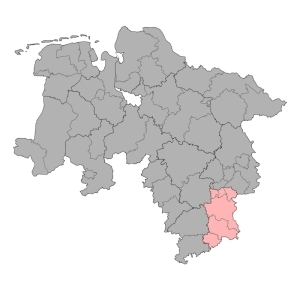 Zuständigkeit des Geschäftsbereichs Goslar auf Bundes- und Landesstraßen