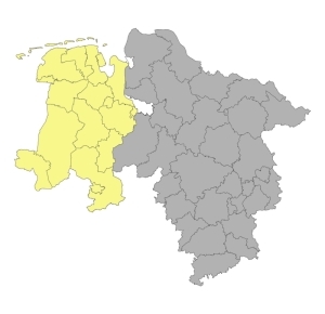 Zuständigkeit des Geschäftsbereichs Oldenburg bei den Finanzhilfen