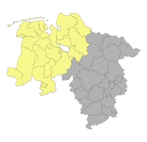Zuständigkeit des Geschäftsbereichs Oldenburg im Luftverkehr