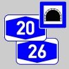 A 20, A 26, Tunnel