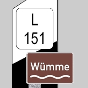 Wümmebrücke im Zuge der Landesstraße 151