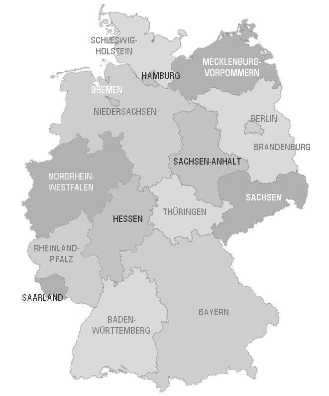 Links zu Straßenbau- und Verkehrsbehörden anderer Bundesländer