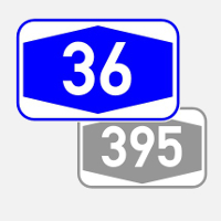 Die Bundesautobahn A 395 wurde zur Bundesautobahn A 36