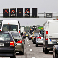 Unfall auf der A 2