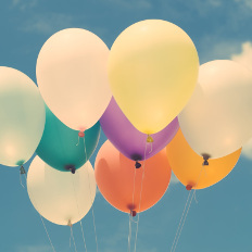 Luftballons (Symbolfoto)