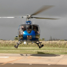 Hubschrauber-Landeplatz