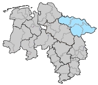 Zuständigkeit des Geschäftsbereichs Lüneburg auf Bundes- und Landesstraßen
