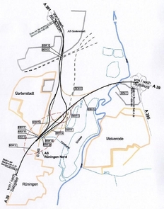 Geplante Ingenieurbauwerke (Brücken)