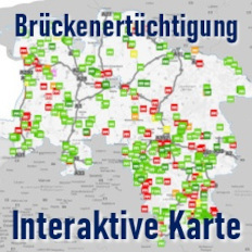 Brückenertüchtigung: Interaktive Karte