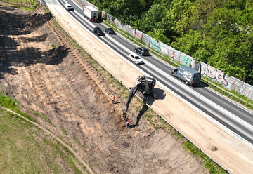 Kampfmittelsondierungen am Südschnellweg Strassendamm