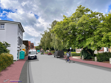 Visualisierung der Modernisierung in der OD Steinkirchen