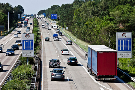 Temporäre Seitenstreifenfreigabe