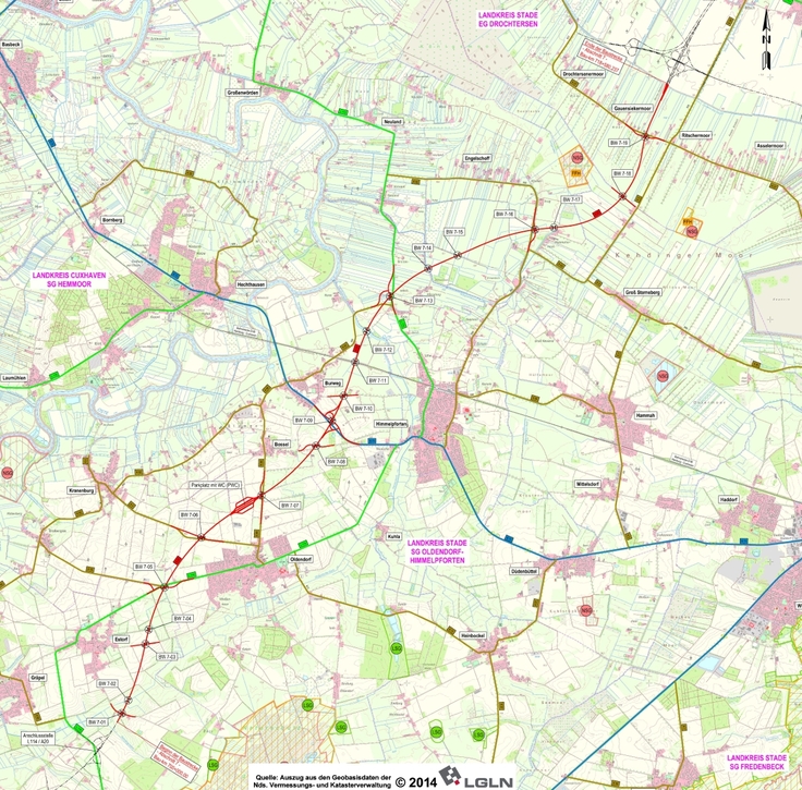 Kartengrundlage: www.lgln.niedersachsen.de