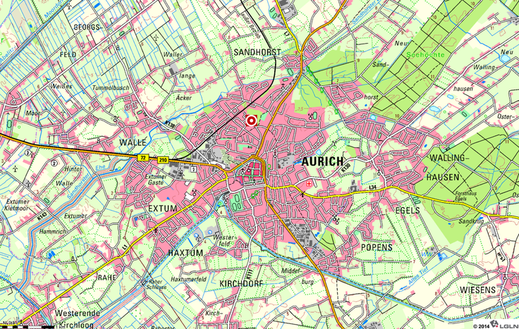 Kartengrundlage: www.lgln.niedersachsen.de