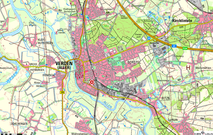 Kartengrundlage: www.lgln.niedersachsen.de