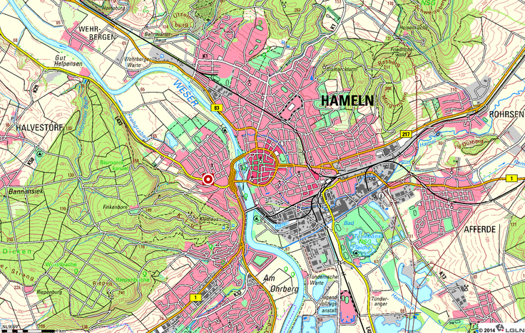 Kartengrundlage: www.lgln.niedersachsen.de