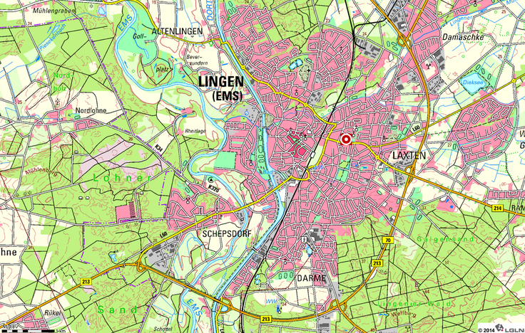 Kartengrundlage: www.lgln.niedersachsen.de