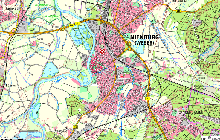 Kartengrundlage: www.lgln.niedersachsen.de