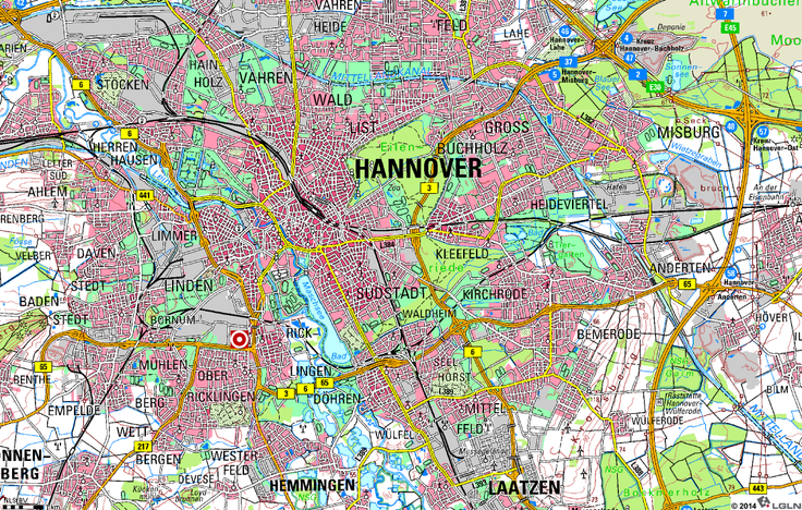 Kartengrundlage: www.lgln.niedersachsen.de