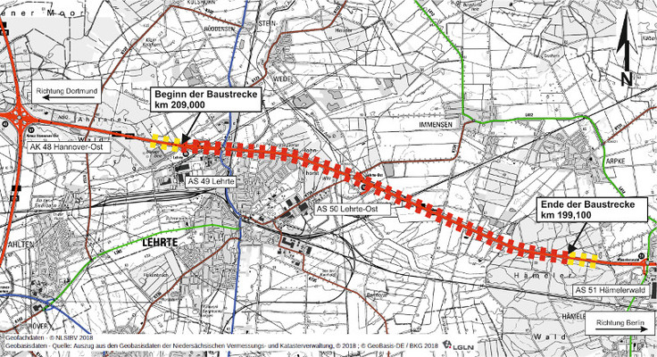 Kartengrundlage: www.lgln.niedersachsen.de