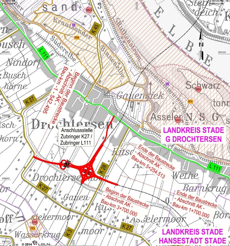 Kartengrundlage: www.lgln.niedersachsen.de