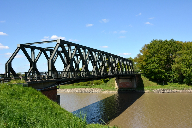 Die Emsbrücke (Baujahr 1949)