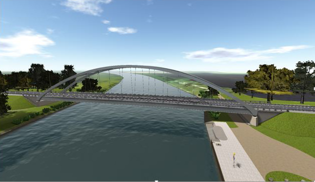 Weserbrücke: Planung