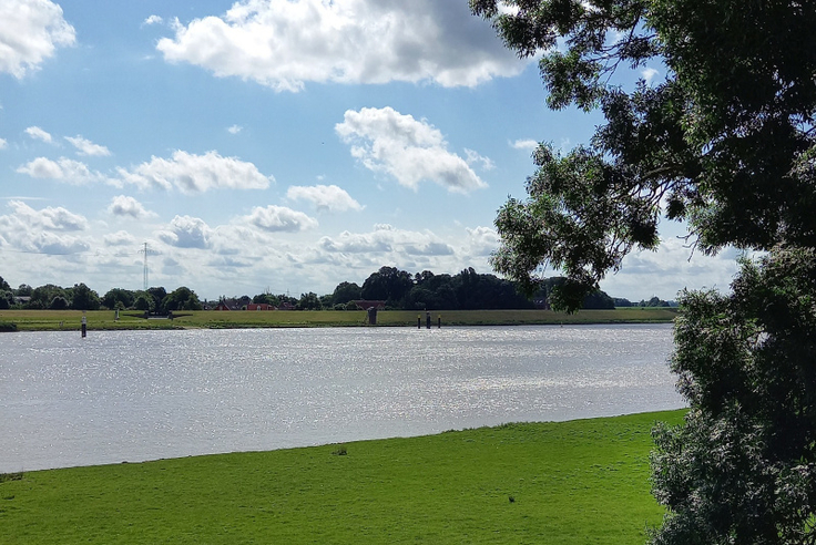 Die Leda in Ostfriesland