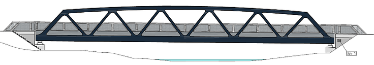 Ansicht einer Brücke bei Vienenburg (B 241)