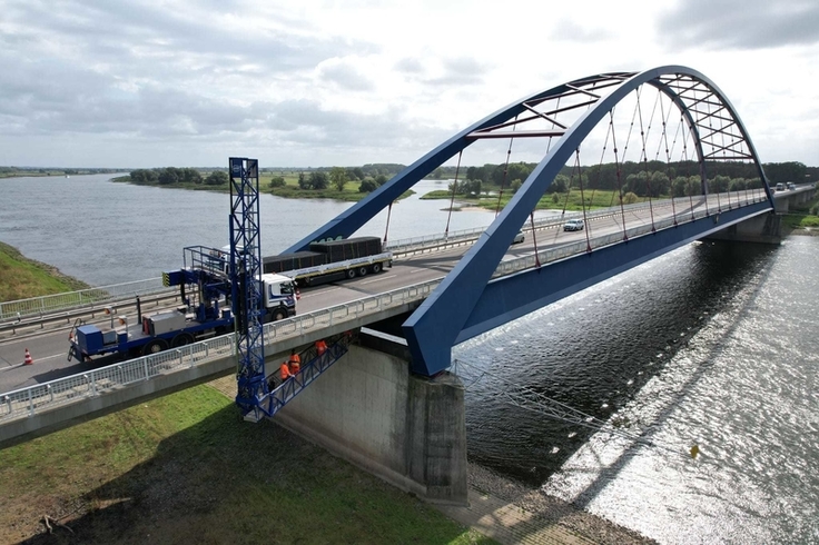 Hauptprüfung der Elbbrücke Dömitz (B 191)