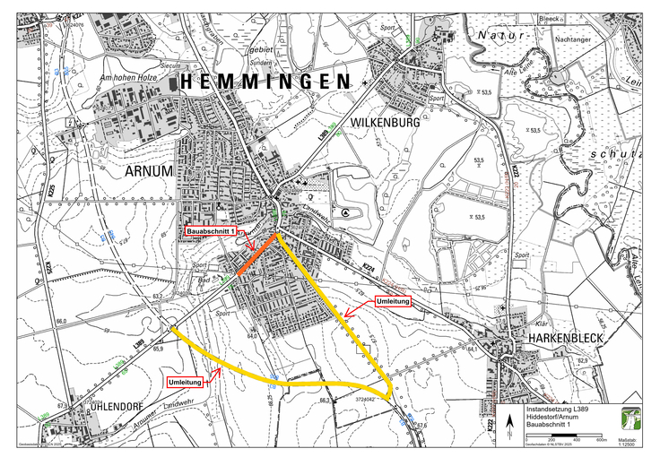 Kartengrundlage: www.lgln.niedersachsen.de