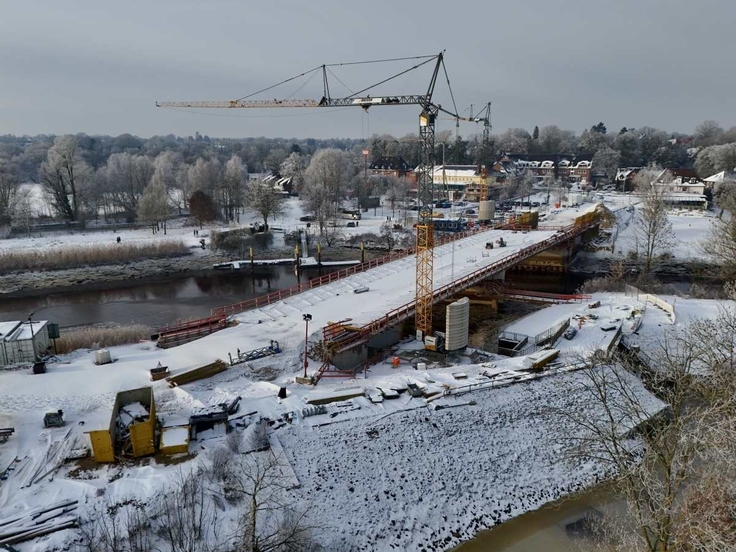 Die Hammebrücke im Januar 2026.