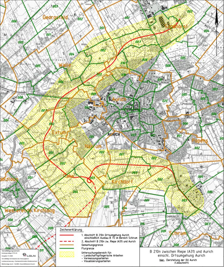 Kartengrundlage: www.lgln.niedersachsen.de