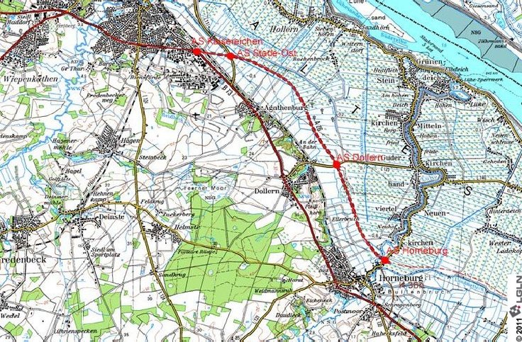 Kartengrundlage: www.lgln.niedersachsen.de