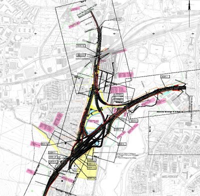 Das Dreieck Braunschweig-Südwest nach dem Umbau