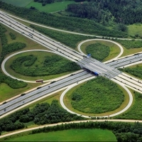 neues Stuck Autobahn