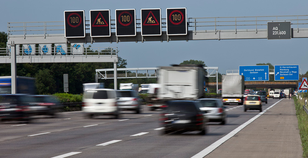 Verkehr auf der A 2